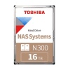 Toshiba N300 16TB 7200Rpm 512MB - HDWG51GUZSVA