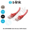 SL-CAT606-K SL-CAT606RE 0.6m Kırmızı CAT6 Kablosu