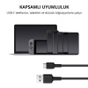 AUKEY CB-CD30-BK NAYLON ÖRGÜLÜ USB-A TYPE-C ŞARJ KABLOSU 0.9M