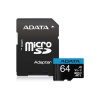 ADATA AUSDX64GUICL10A1-RA1 PREMIER 64GB 100MB/s CLASS10 A1 ADAPTÖRLÜ MICROSDHC HAFIZA KARTI