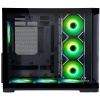 GAMEBOOSTER GameBooster GB-G2851BB Sea View USB 3.0, ATX 7 x ARGB Fanlı, Siyah Kasa (PSU Yok)