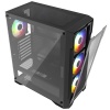 POWERBOOST PowerBoost PB-PS6849B 650w 80+ Bronze USB 3.0 Mesh 4*12cm Rainbow Fanlı Mid-T ATX Gaming Siyah Kasa