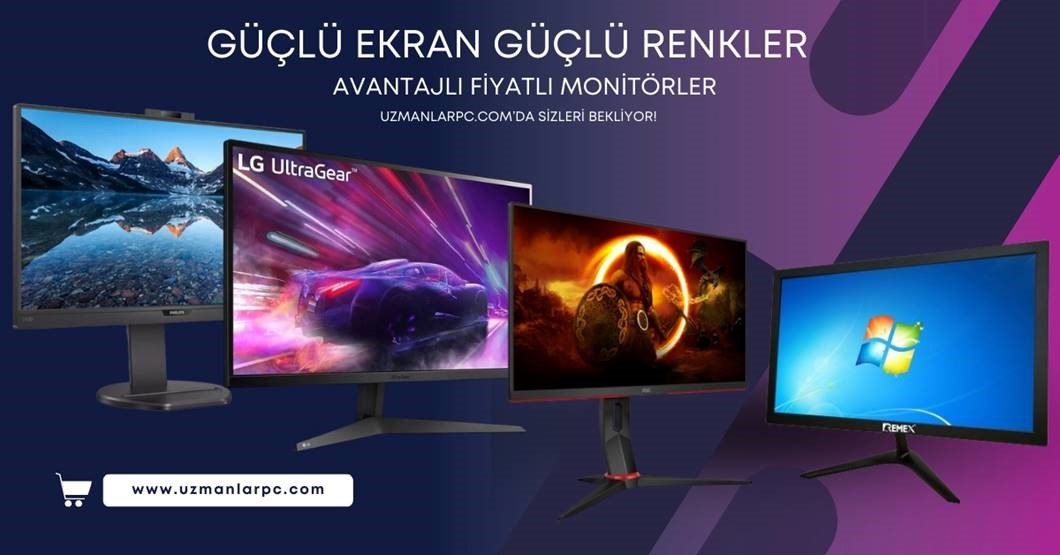 En uygun fiyatlı 19"-24"-27"-32" Monitörler için SiteniYaptir.Com