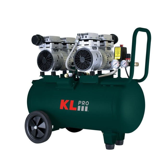 KLPRO  KLK50S2 2x1Hp / 50 Litre Sessiz Kompresör