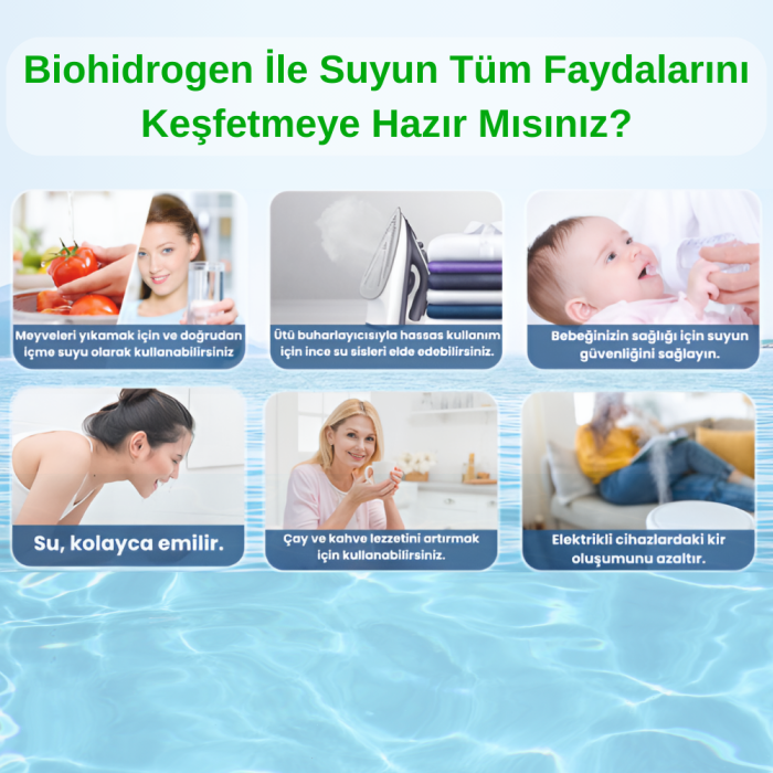 BioHidrogen B12 Multi Max pH 9 Su Arıtma Cihazı