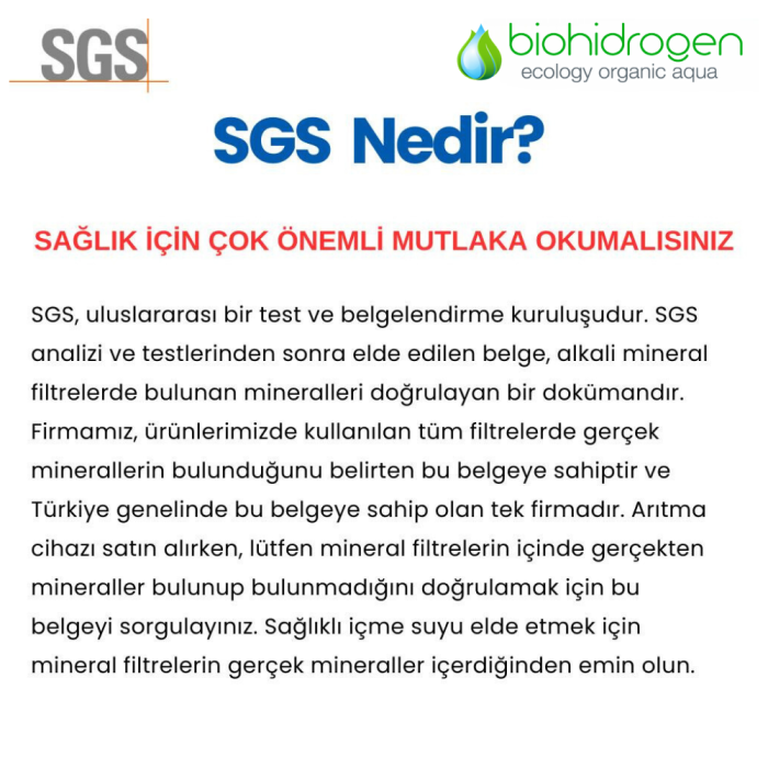 Biohidrogen Daire Girişi Yumuşatma Cihazı