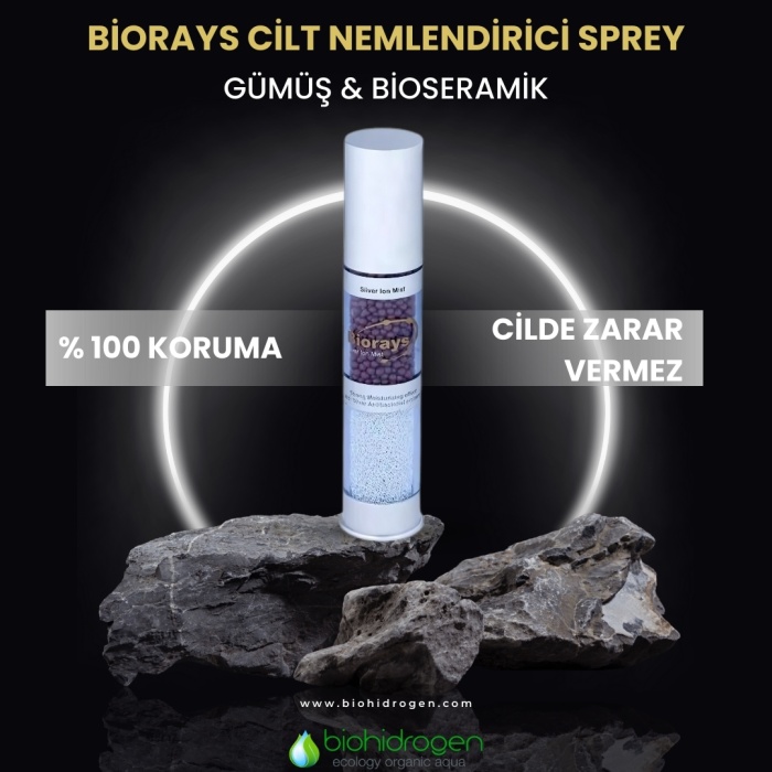 Biohidrogen Cilt Nemlendirici Sprey ( Gümüş  & Bioseramik )