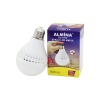 ALMİNA DL-1012 ( ŞARJLI & 12W ) LED AMPUL ( SOĞUK BEYAZ ) ( E27 & 6500K )*5X25