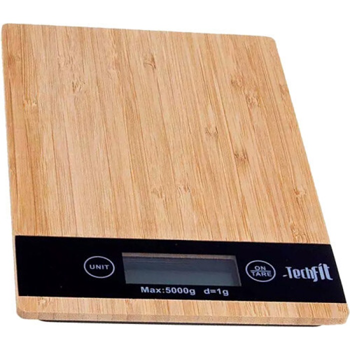 TECHFİT TF-1007 DİJİTAL BAMBU MUTFAK TERAZİ 5KG*24