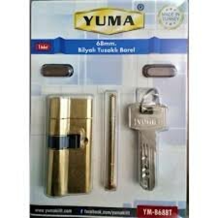 YUMA YM-B68BT TUZAKLI BİLYALI SARI BAREL 68MM*50