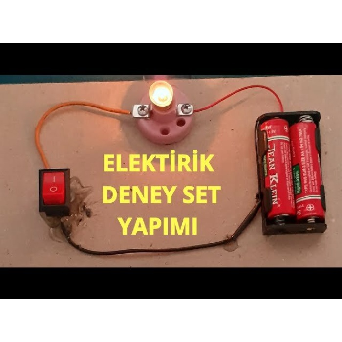 EMİN EM-300 İŞ EĞİTİMİ ELEKTRİK DENEY SETİ*10X18