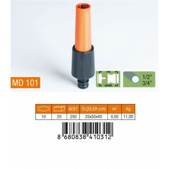 MEDALYAN MD-101 OTOMATİK AYARLI LANS 1/2*192