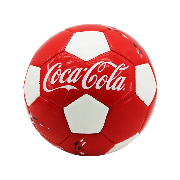 COCO COLA ( FUTBOL ) TOPU DİKİŞLİ & KIRMIZI BEYAZ ( 420 GR )*24