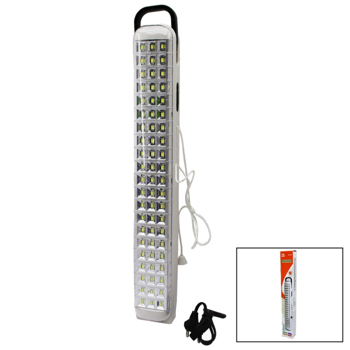 HG DUE HG-715 ( 63SMD LED LAMBA IŞILDAK FENER ) FİŞ ŞARJLI & İPLİ AÇ KAPA & KULPLU*30                      Q9