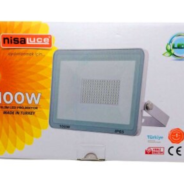 NİSALUCE ELP-06 100W SLIM LED PROJEKTOR*10