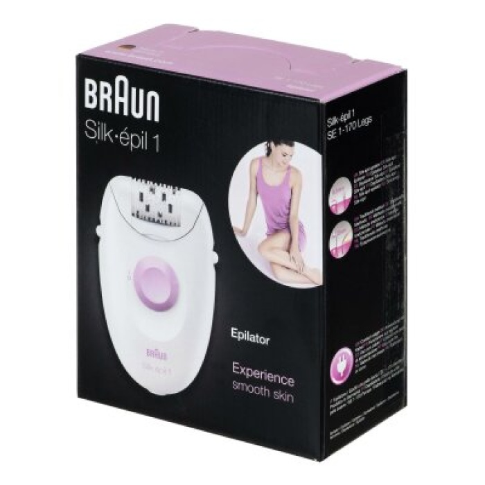 BRAUN SE1-170 LEGS EPİLATÖR EPİLASYON CİHAZI KUTULU SİLK.EPİL 1 *6