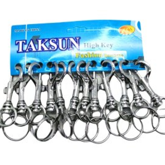 TAKSUN-02 ORTA GEMİCİ METAL ANAHTARLIK*12X50