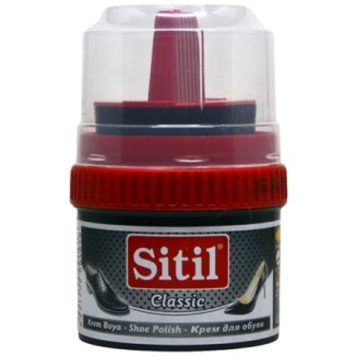 SİTİL ( 50ML & SİYAH ) KREM AYAKKABI BOYASI*12X8