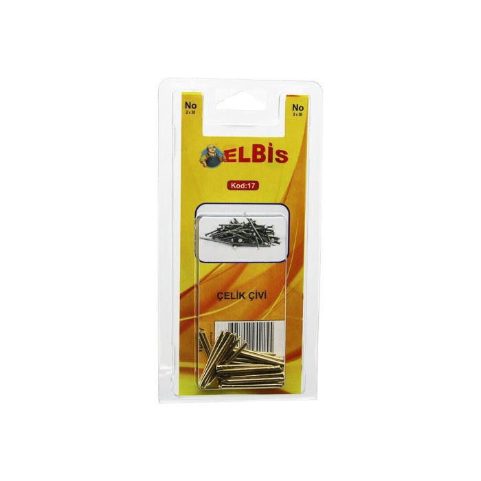 ELBİS-17  2X30 ÇELİK ÇİVİ *12X24