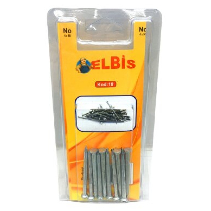 ELBİS-18  4X50 ÇELİK ÇİVİ *12X24