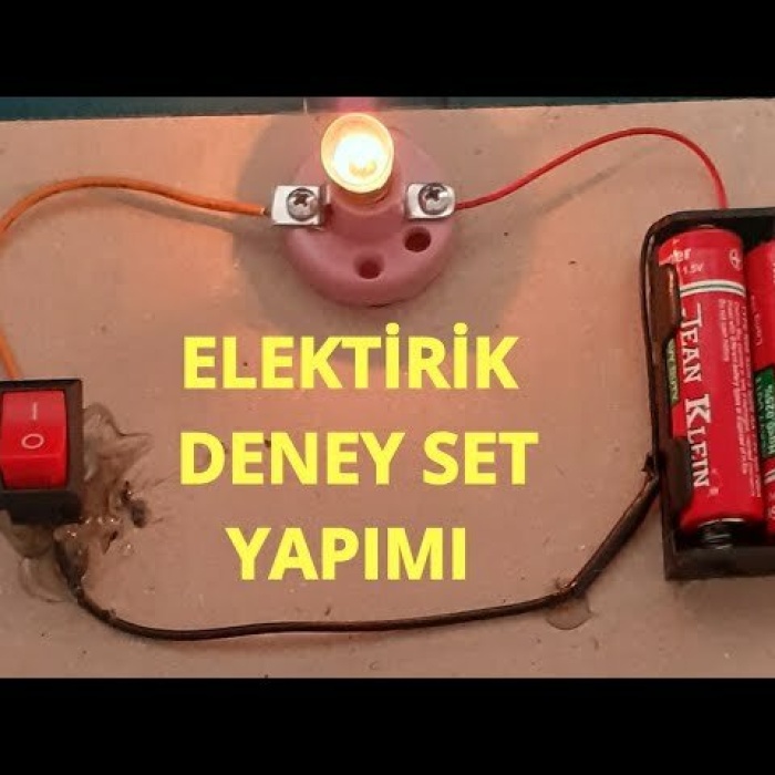 EMİN EM-300 İŞ EĞİTİMİ ELEKTRİK DENEY SETİ*10X18