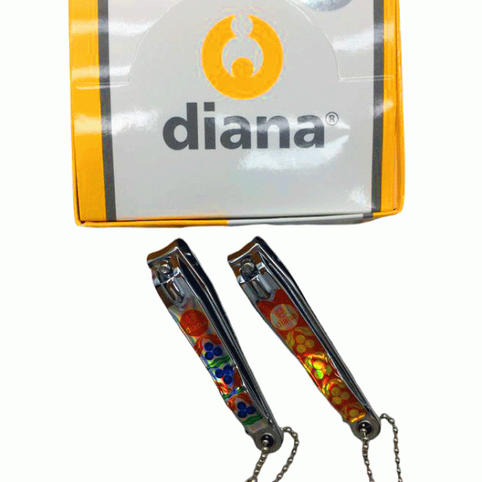 DİANA D-1004 ( BÜYÜK RENKLİ ) TIRNAK MAKASI*12X50