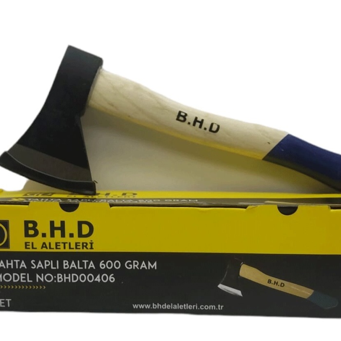 BHD-00406 AHŞAP SAPLI BALTA 600GR*36