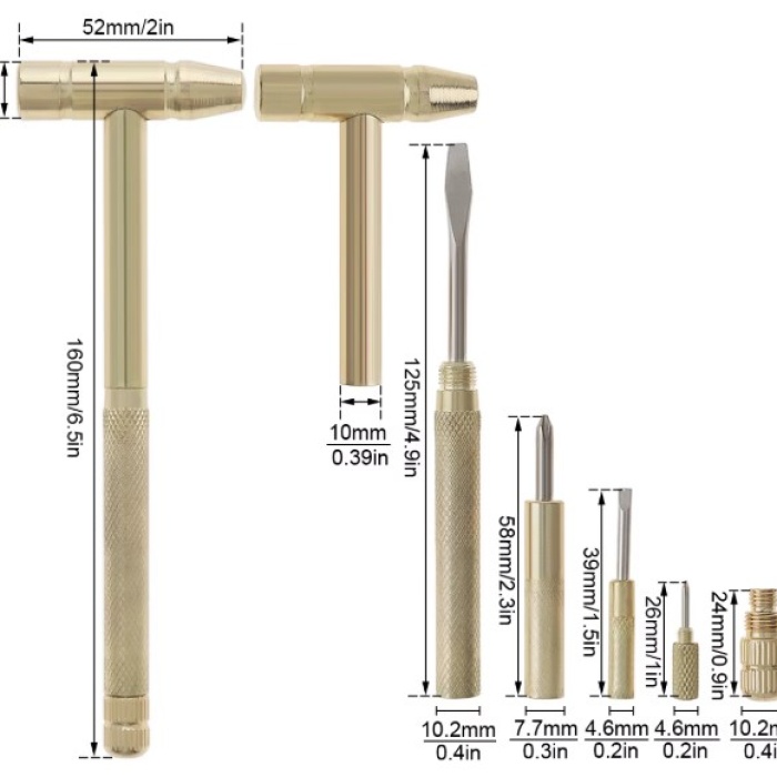 5 İn 1 Çekiç Tornavida Tamir Seti