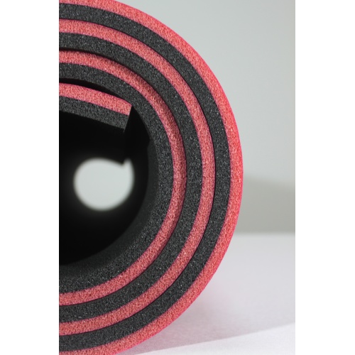 Pembe-Siyah Extra Rahat Plates Yoga Matı 180x60cm 15mm