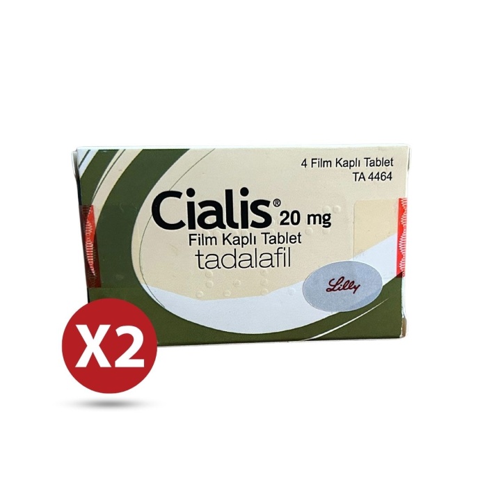 Cialis 20mg 4lü Tablet/ 2 Kutu