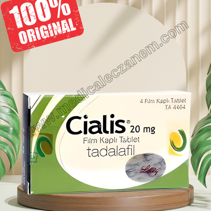 Cialis 20mg 4lü Tablet %100 Orijinal Bandrollü Geciktiricili