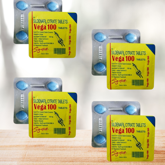 Vega100 mg 4lü tablet x 4 Dizi