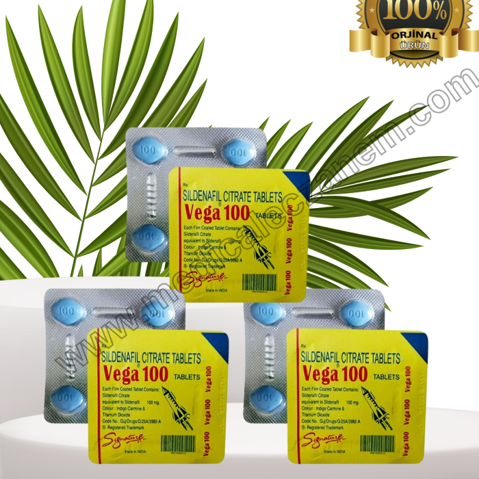 Vega100 mg 4lü tablet x 3 Dizi