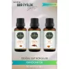 Sandal + Tarçın + Bal (Oda Kokusu Aroma Terapi Buhurdanlık/Difüzör Yağı) 3 Adet x 30 ml