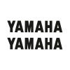 Yamaha Yazı Motosiklet Sticker 2 Adet 19 x 4 cm