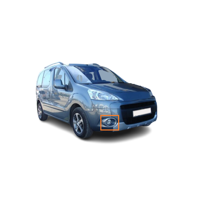 Sis Far Çerçevesi Abs Krom 2 Parça Berlingo-2 Mini Van 2008-2012 Arası Modeller İçin