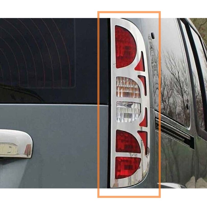 Stop Çerçevesi Krom 2 Parça Doblo-1 Facelift Panel Van LAV 2006-2010 Arası Modeller İçin