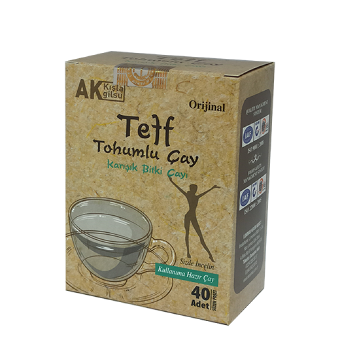 Teff Tohumlu Karışık Bitki Çayı 40 lı Süzen Poşet