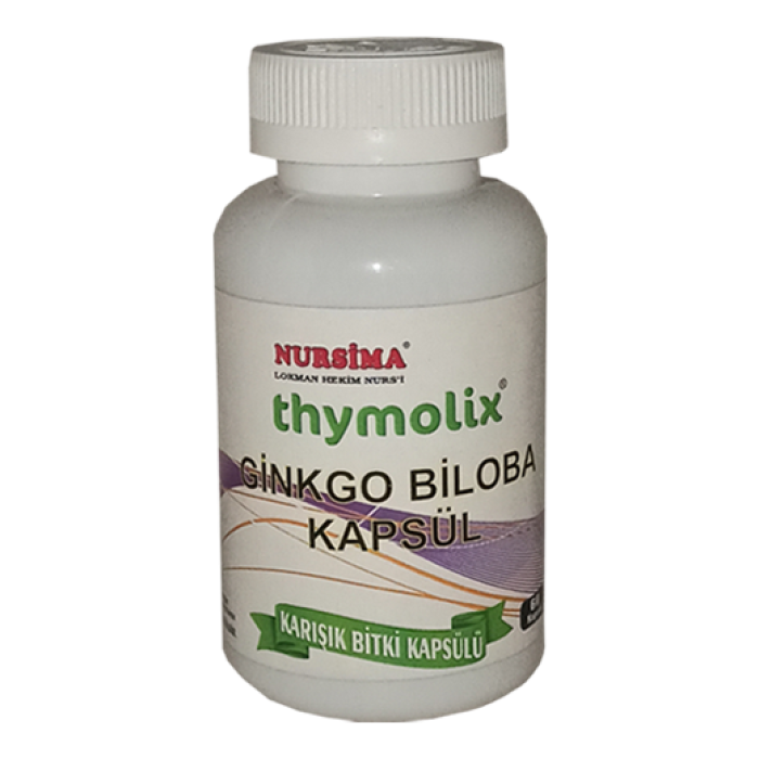 Ginkgo Biloba Karışık Bitki Kapsül