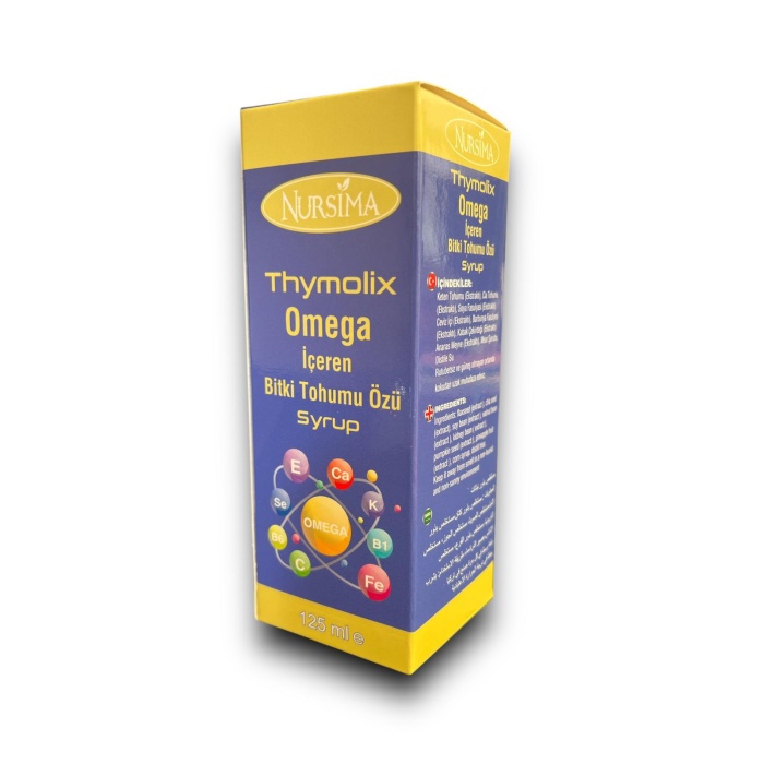 Thymolix Omega Bitki Tohumu Özü Syrup 125 ml