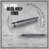 Nesil Dolap Çekmece Banyo Kulp|Füme(160mm)