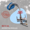 Seval Jival Arıtmalı Evye Bataryası Krom