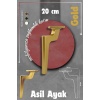 Asil Konsol Koltuk Dolap Ayağı 20 Cm (Gold)