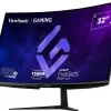 VX3218-PC-MHD 32 inç 180 Hz 1 ms (MPRT) tepki süresiyle hassaslık Kavisli HD Oyuncu Monitörü