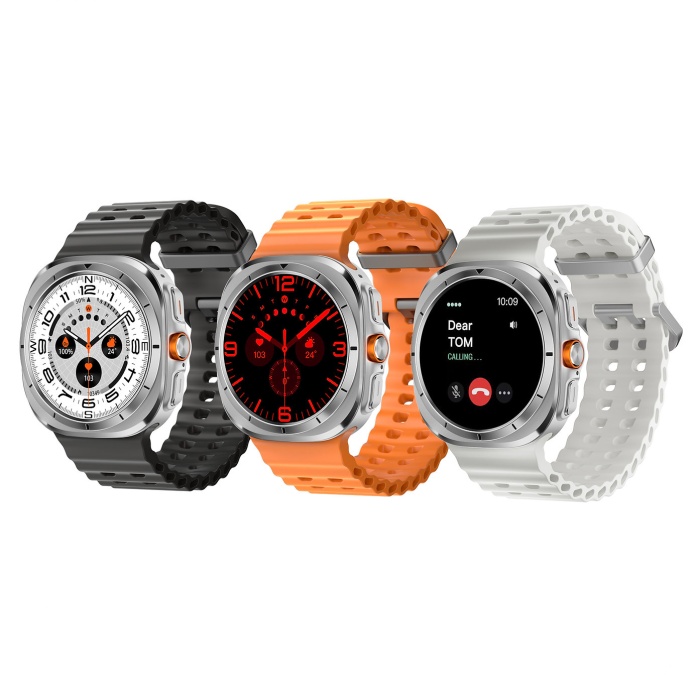 Watch Ultra Teko-1 Süper Amoled Ekran Titanyum Gövdeli  Android Ios Uyumlu Suya Toza Dayanıklı Gps,nfc,arama