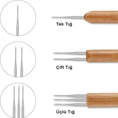 Rasta Tığ Seti - 0.75 mm