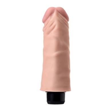 21cm Gerçekçi Titreşimli Yumuşak Dokulu Dildo Vibratör