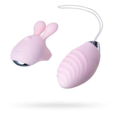 JOS VİTA Vajinel Plug Seti , silikon, pembe, 8,5 ve 8 cm