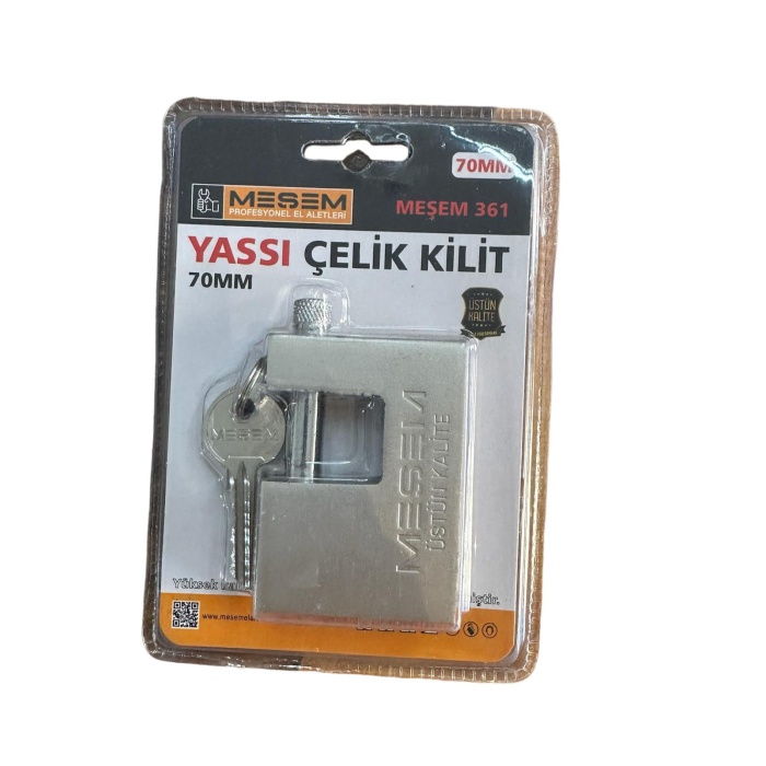 MEŞEM YASSI ÇELİK KİLİT