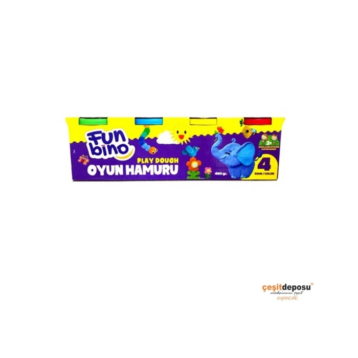 Fun Bino F101 Oyun Hamuru 4renk 460gr